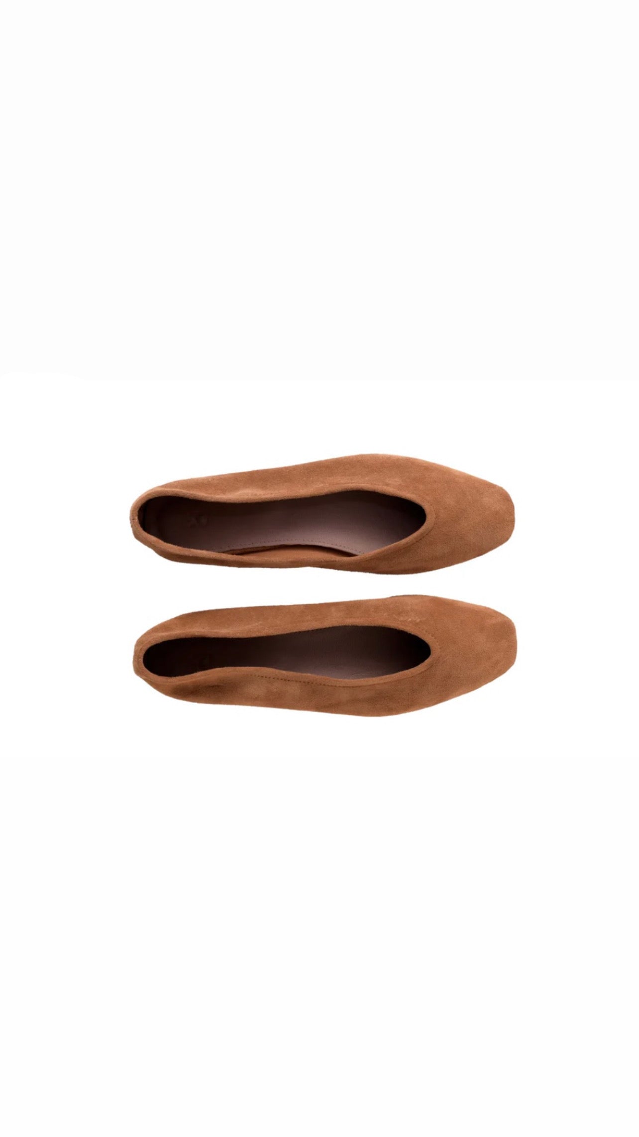 Ballerina brown suede