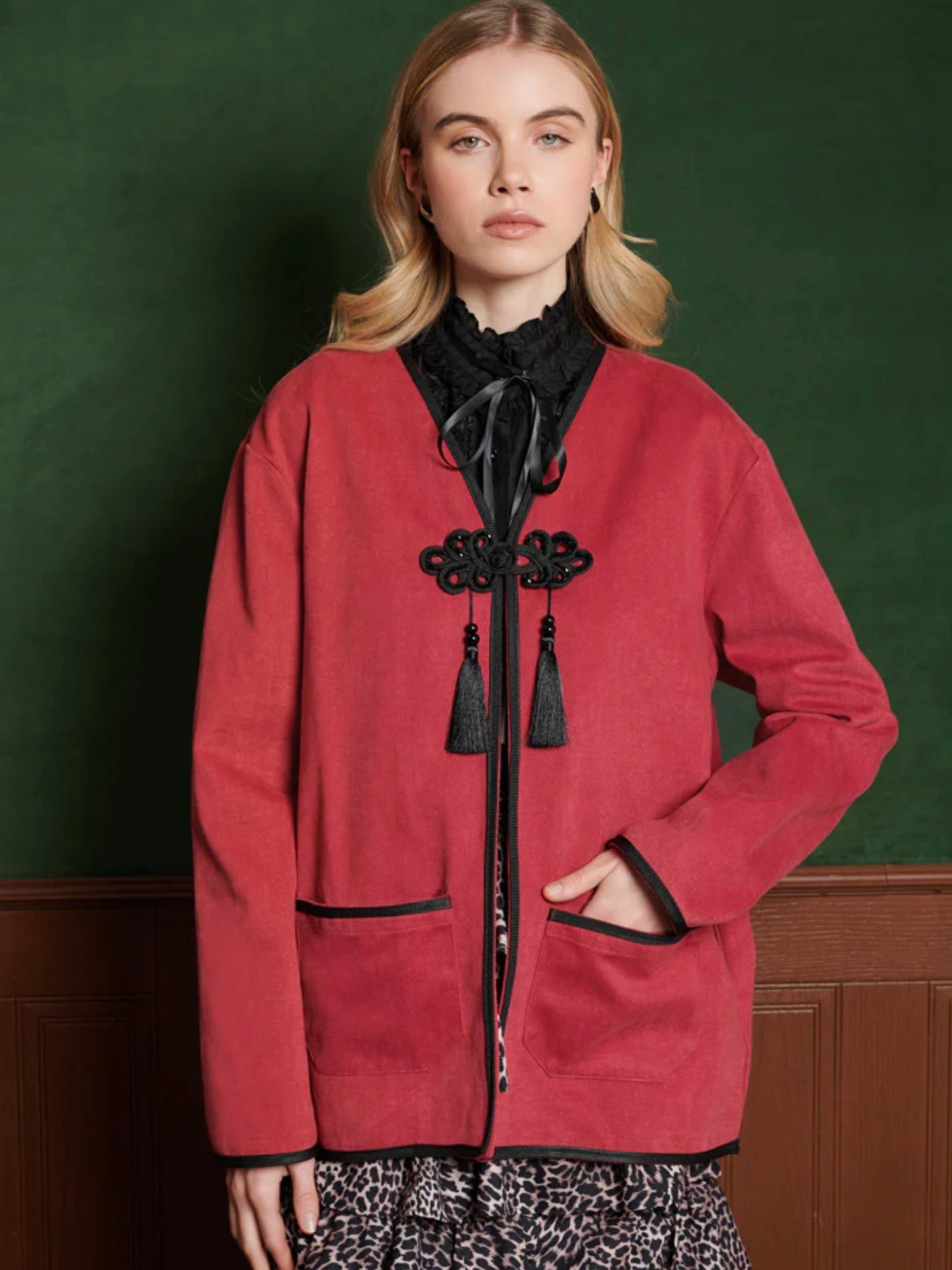 Leroy red jacket
