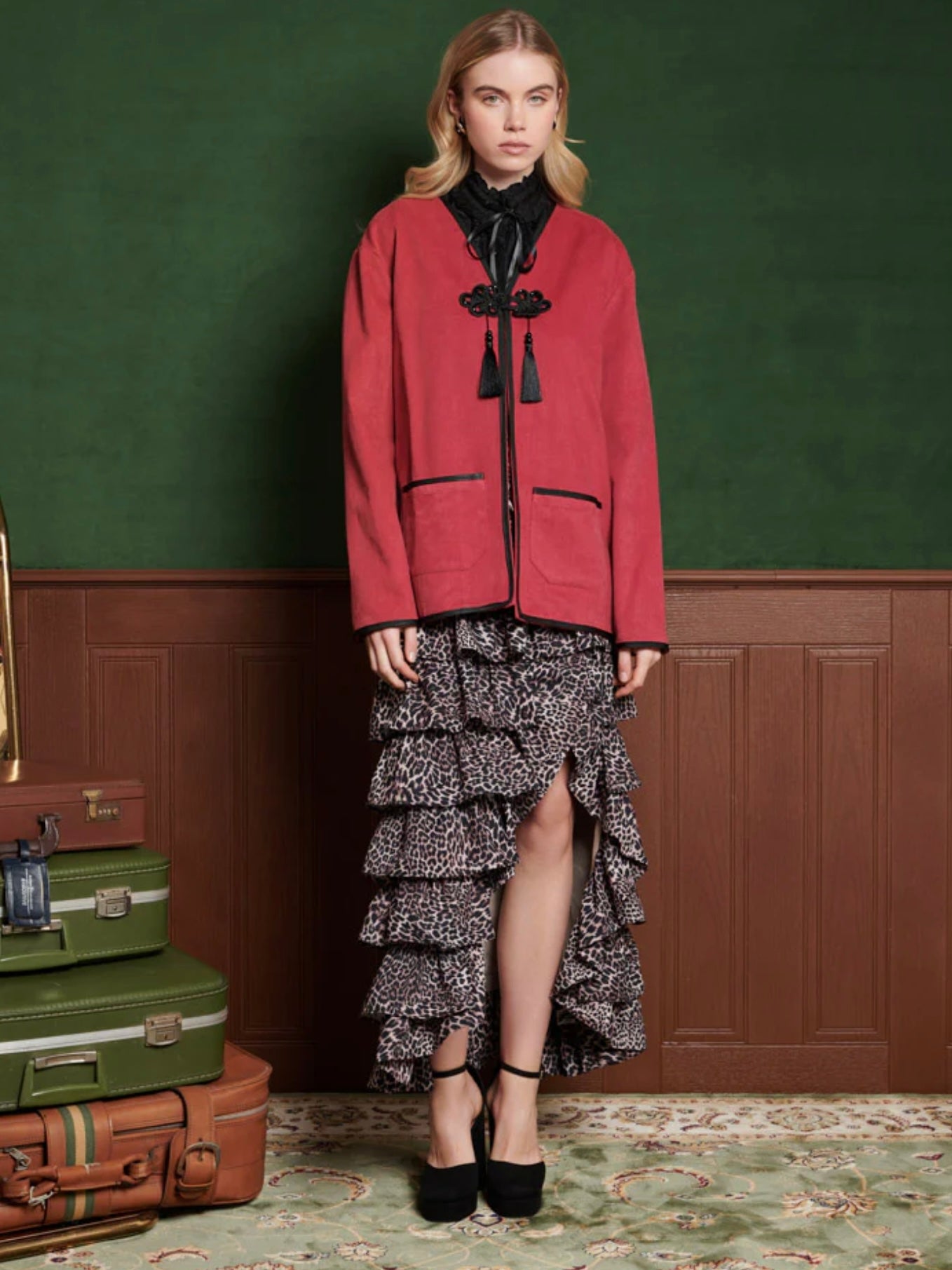 Leroy red jacket