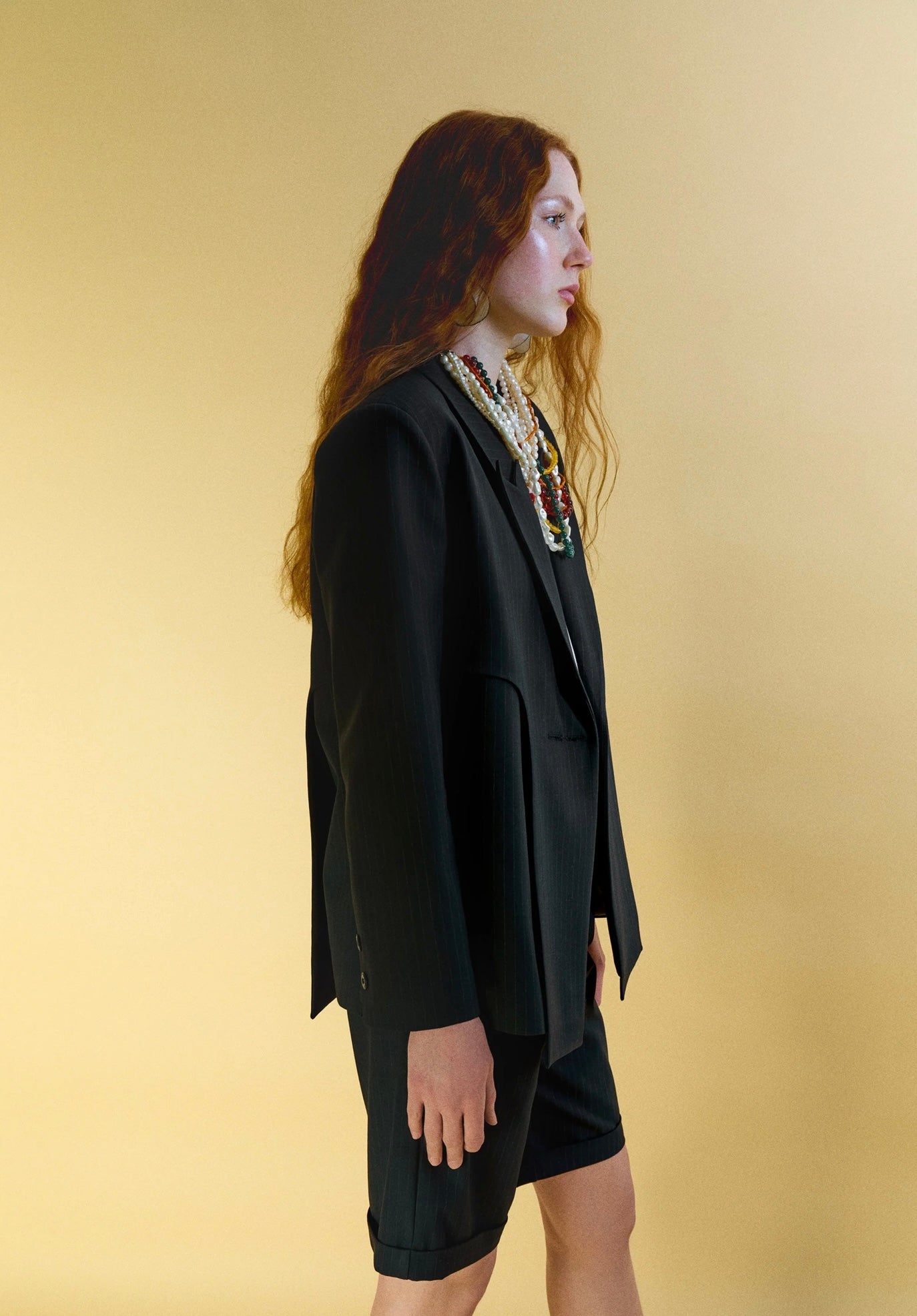 fou blazer in black