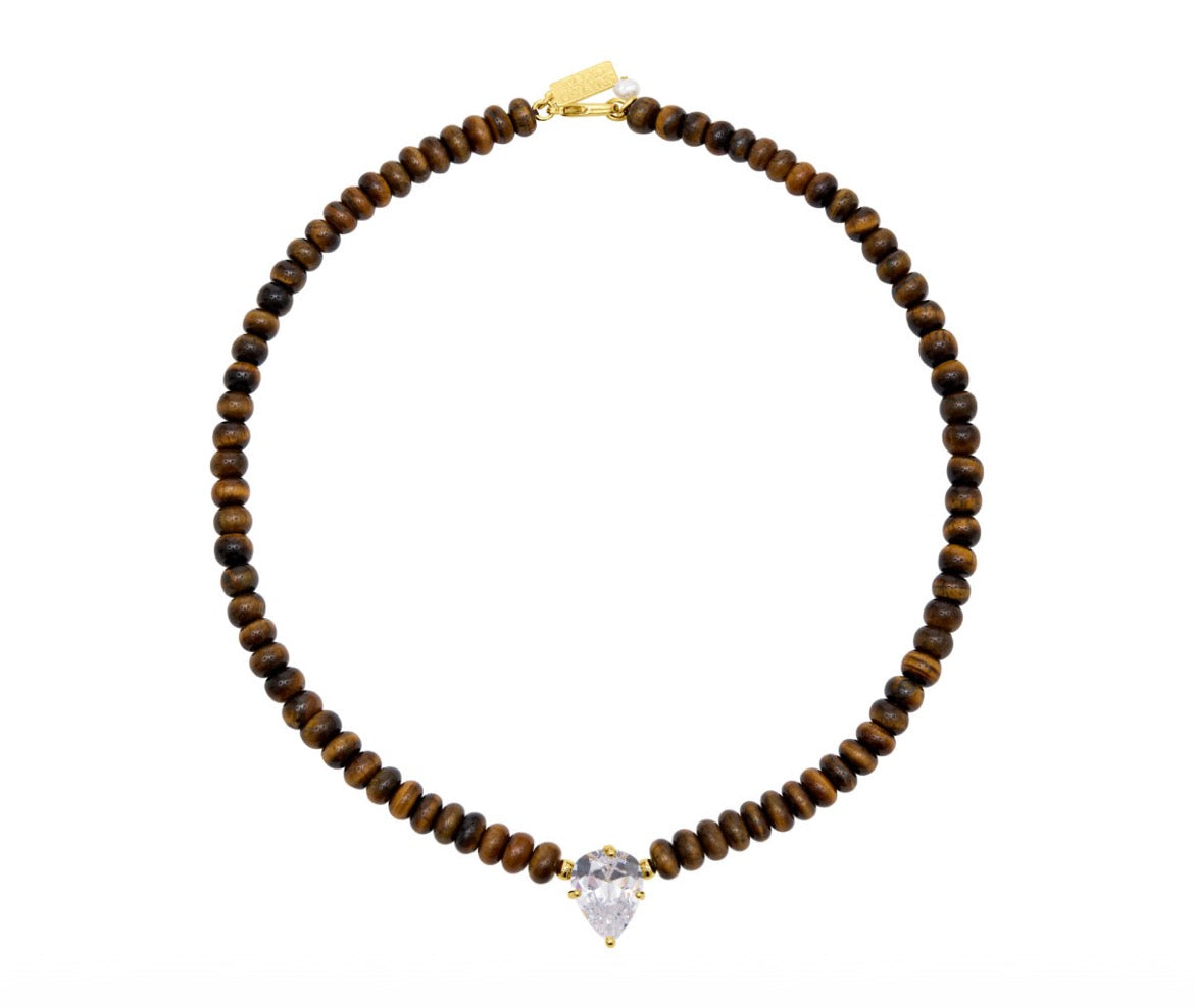 The Tokyo Choker in Tiger’s Eye