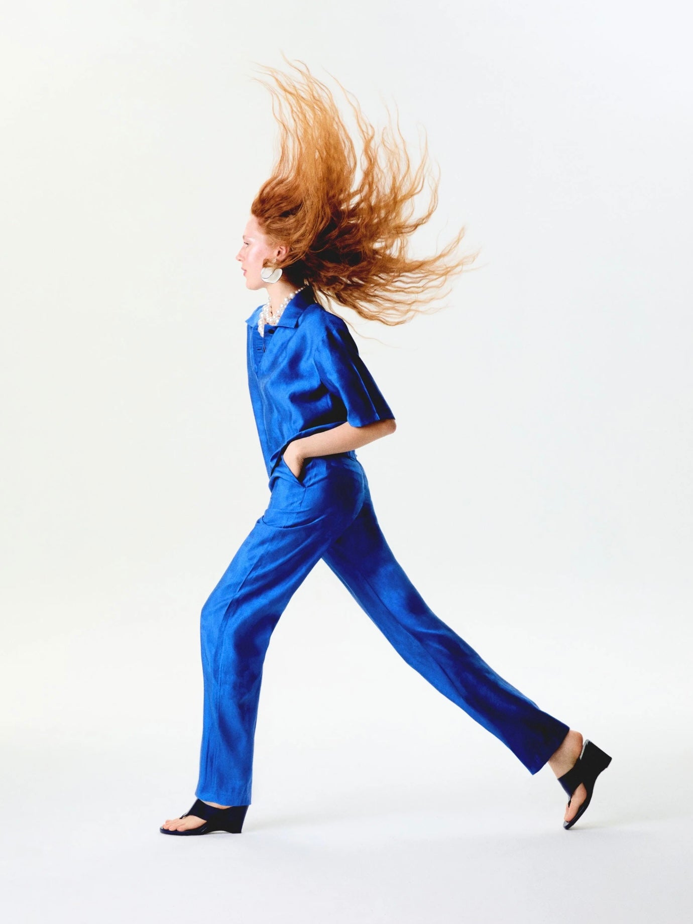 Blue pants