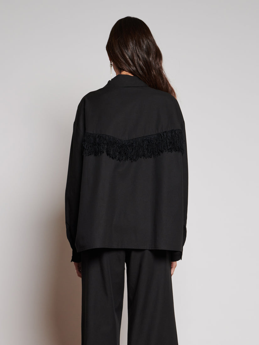 Georgie fringe shirt