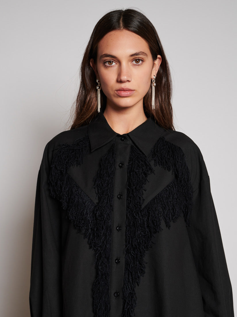 Georgie fringe shirt