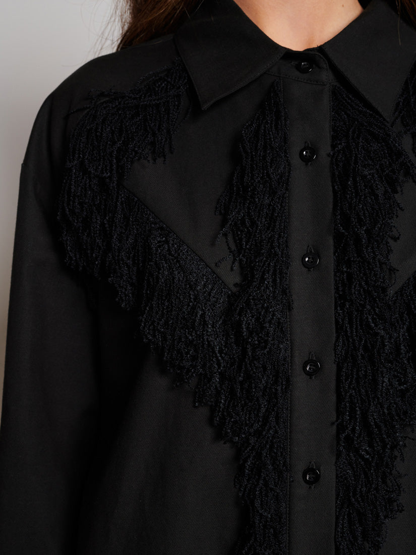 Georgie fringe shirt