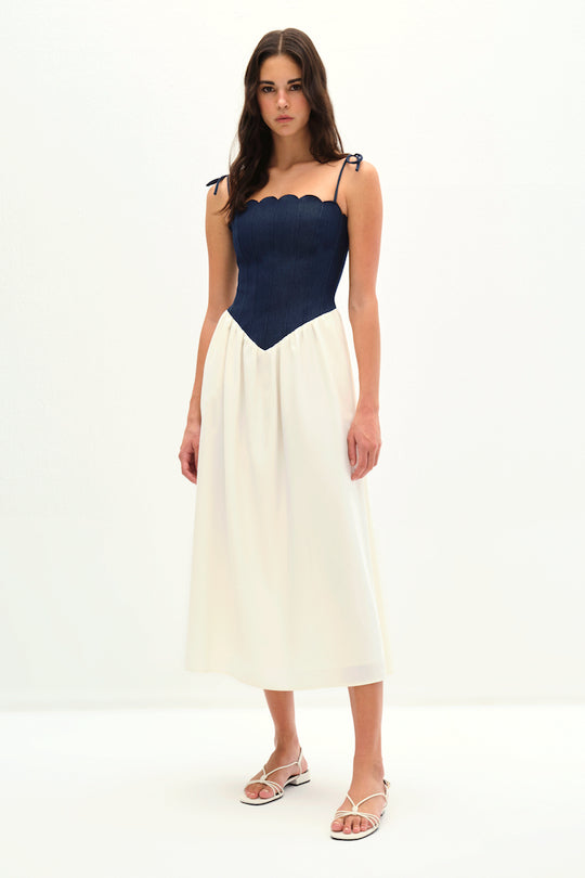 Maree denim dress