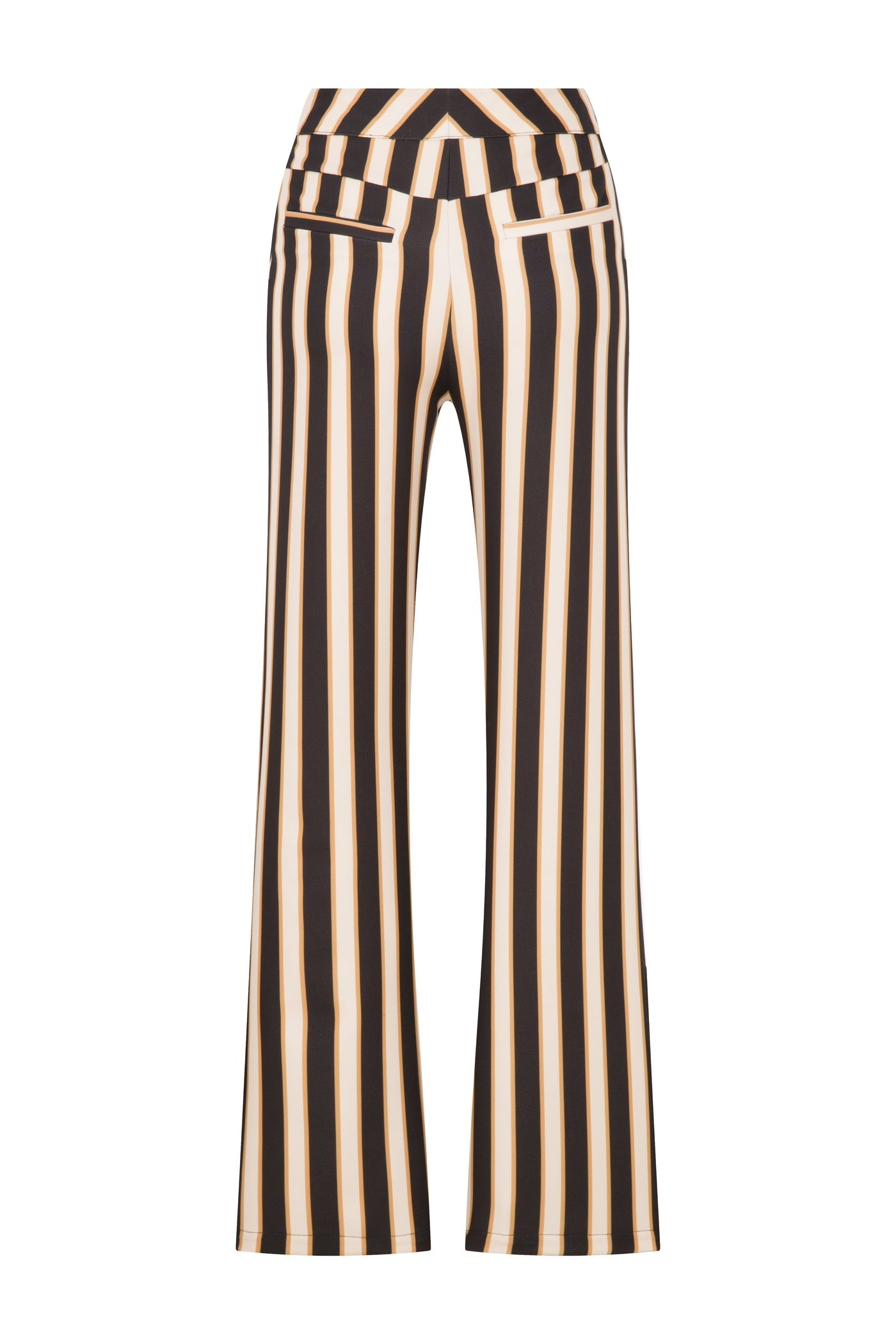 Brown striped pants