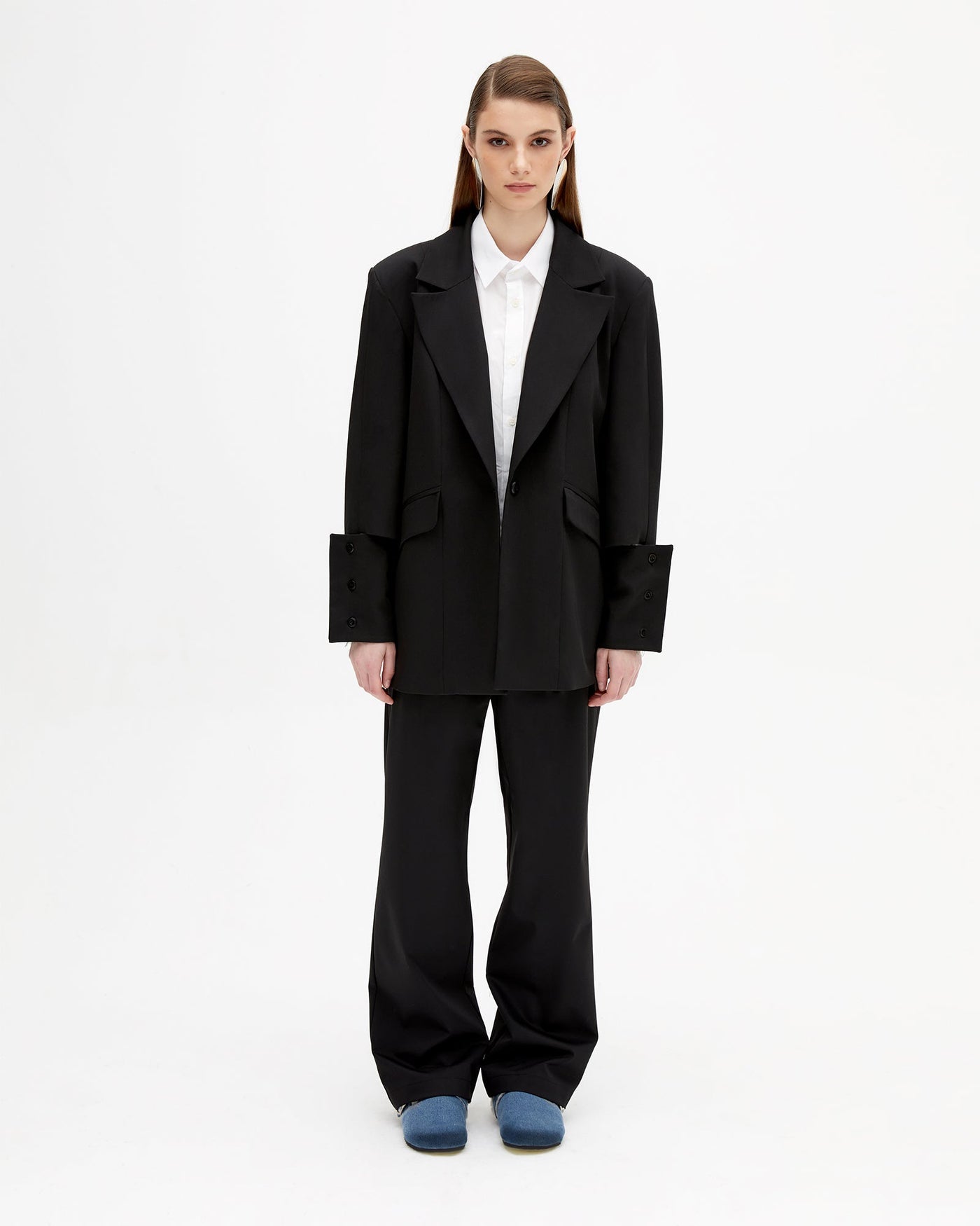 Crazy black blazer