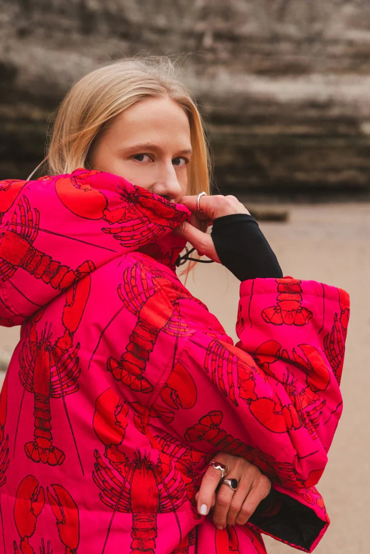 SittingSuit outerwear in lobster