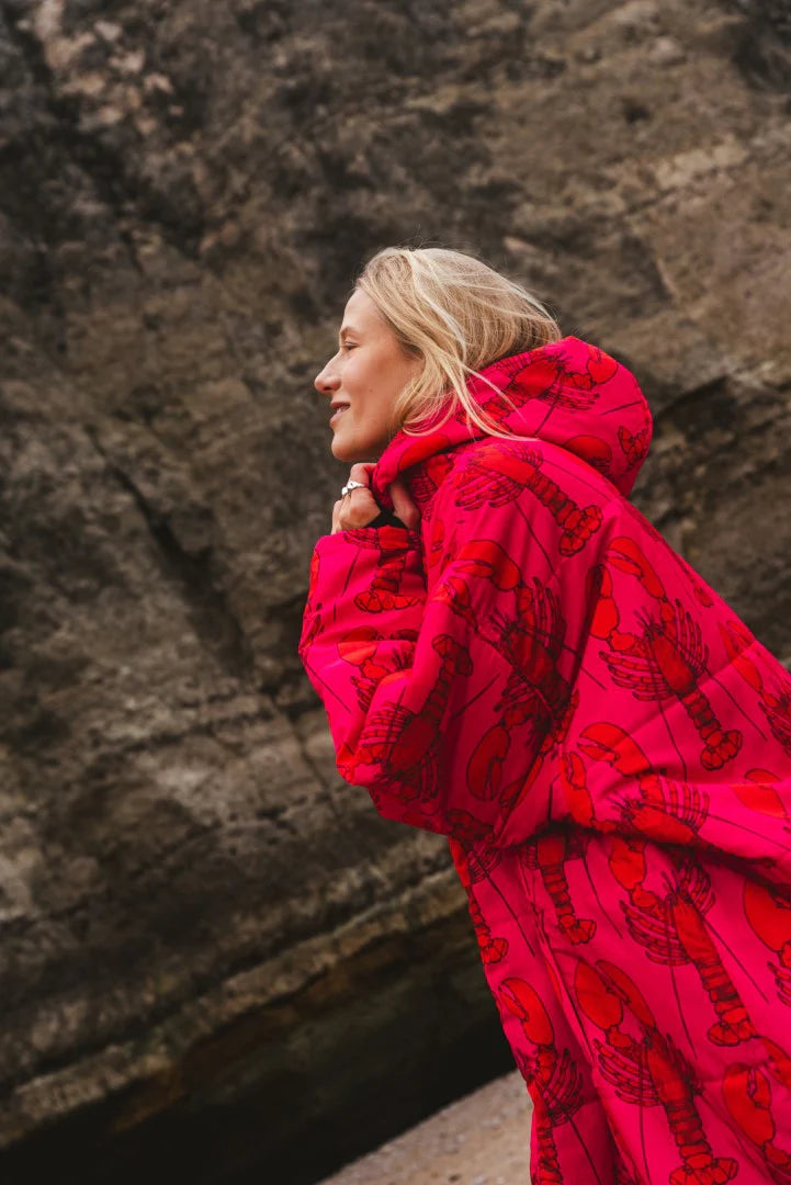 SittingSuit outerwear in lobster