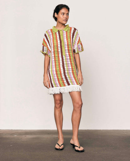 Maggie crochet dress