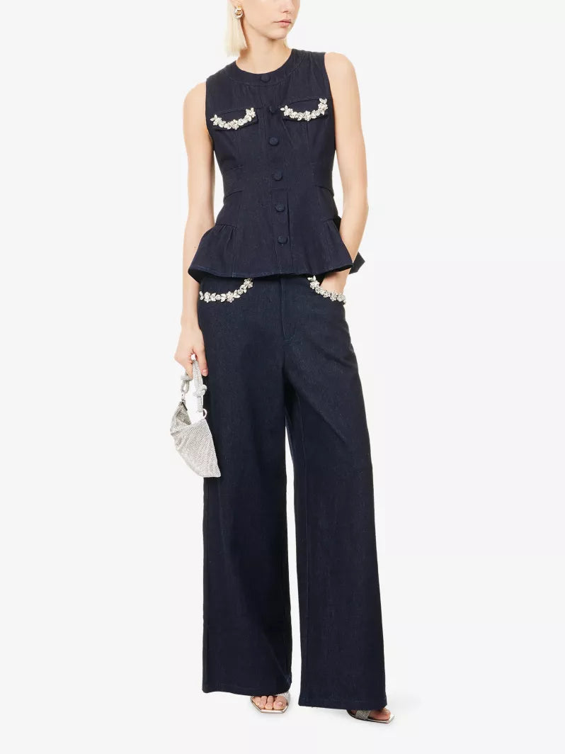 Brightside embellished vest