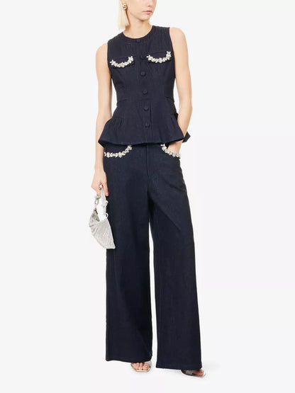 Brightside embellished vest