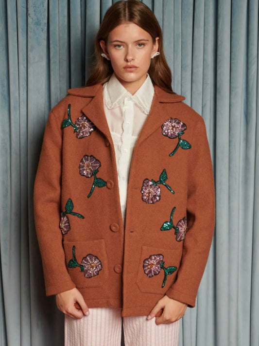 Odette flower jacket