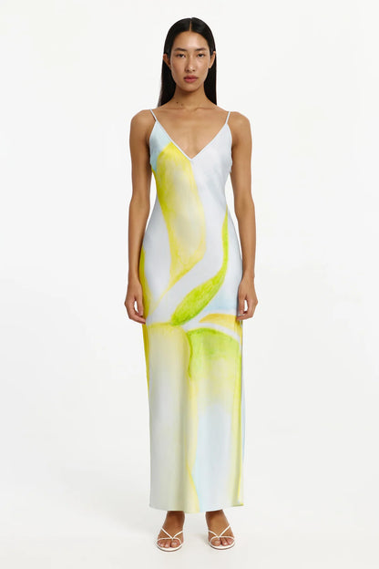 Oceane seaglass maxi dress