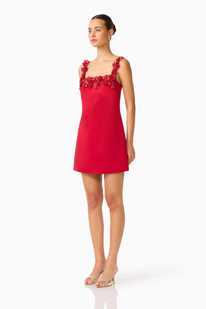 Lucette red dress