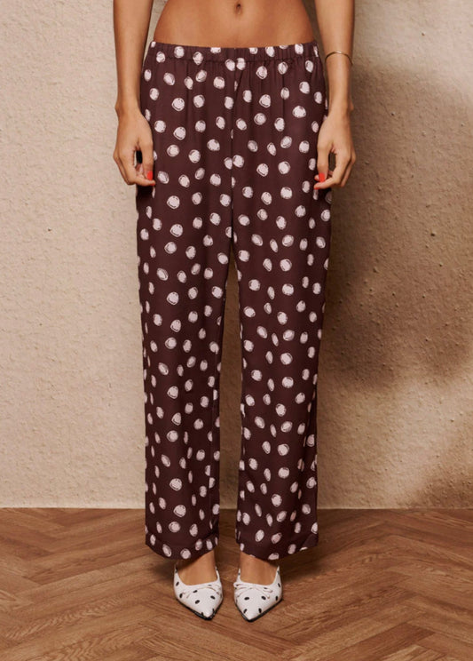 Illume spot pyjama trousers