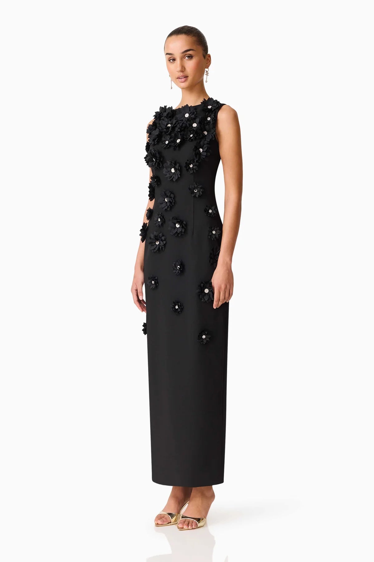 Dali floral gown