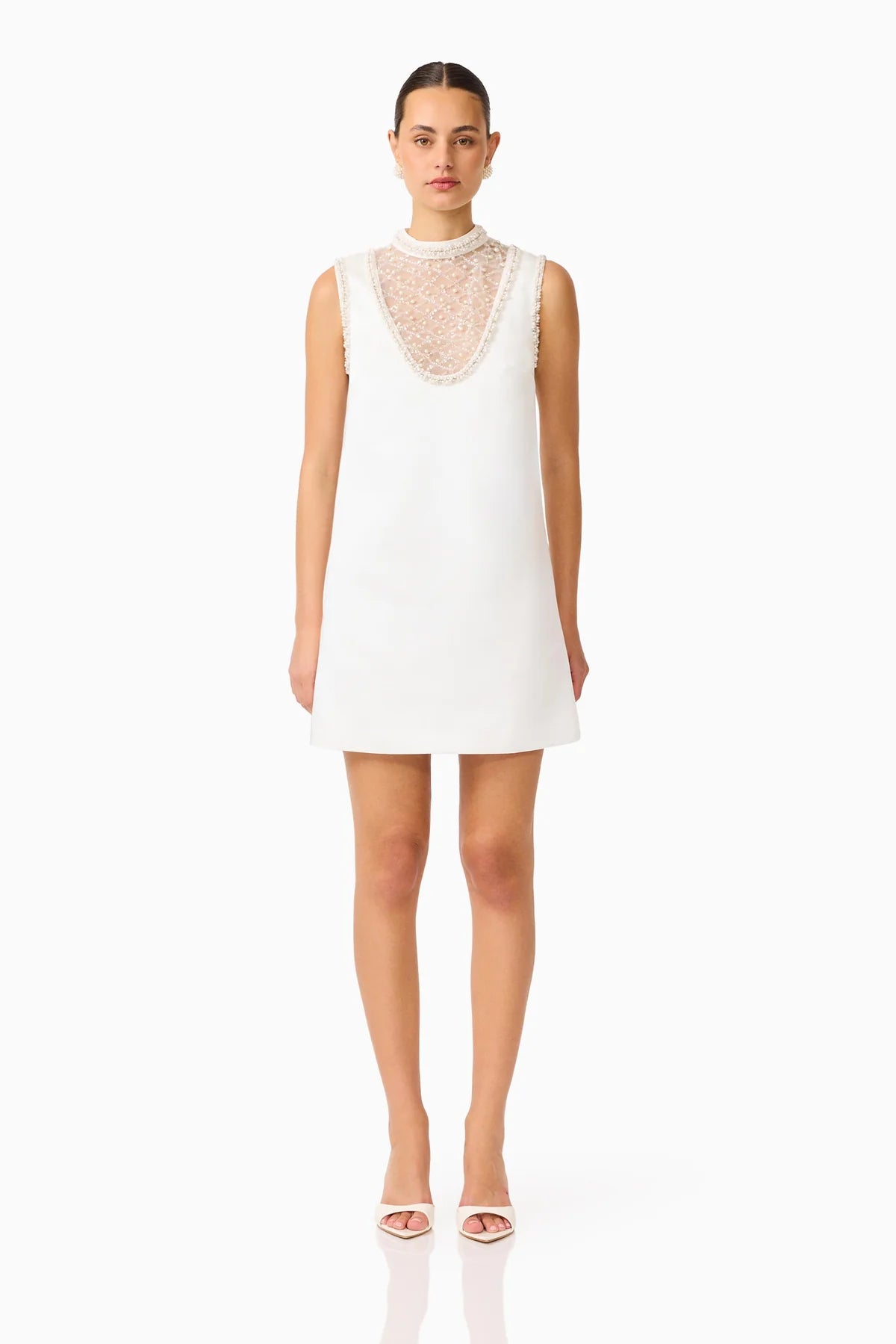 Espera white mini dress
