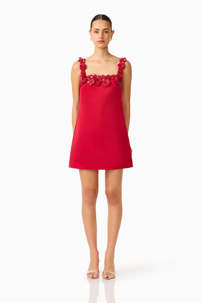 Lucette red dress