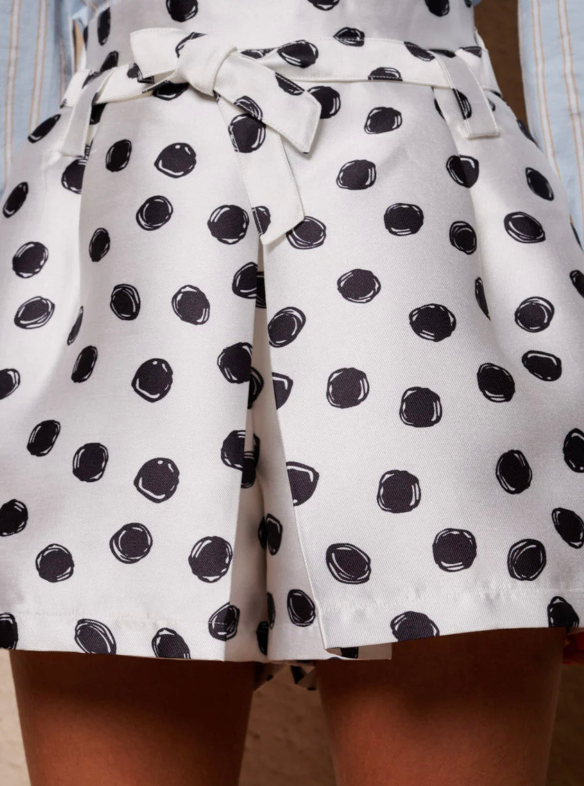Illume Spot Belted Shorts