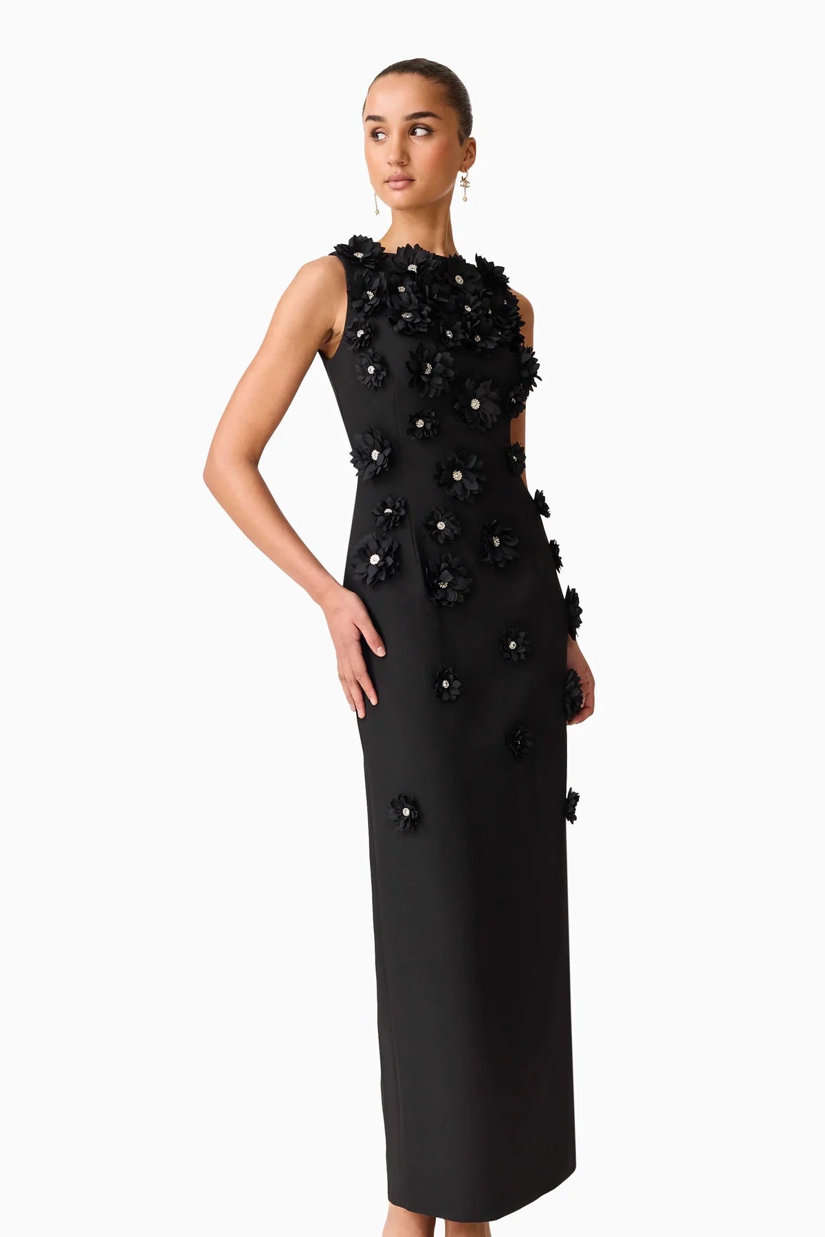 Dali floral gown