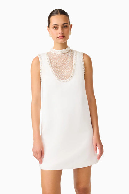 Espera white mini dress