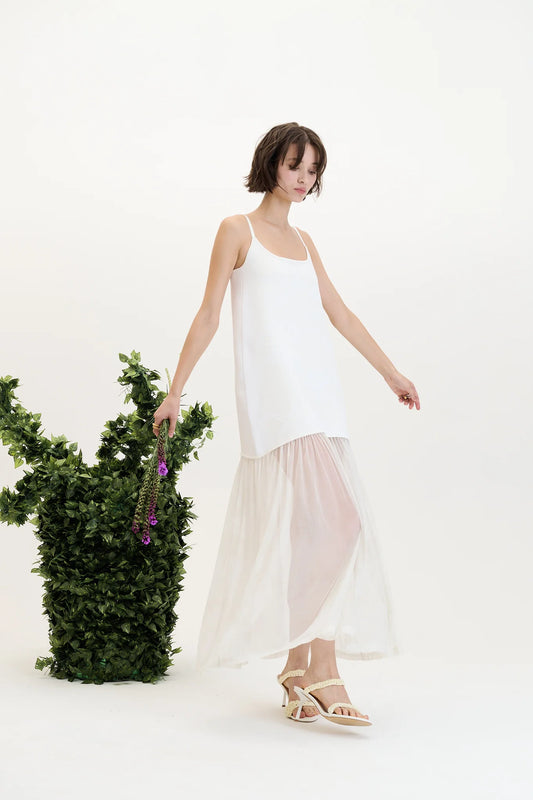 GINGER FLOWER PRINT TANK DRESS