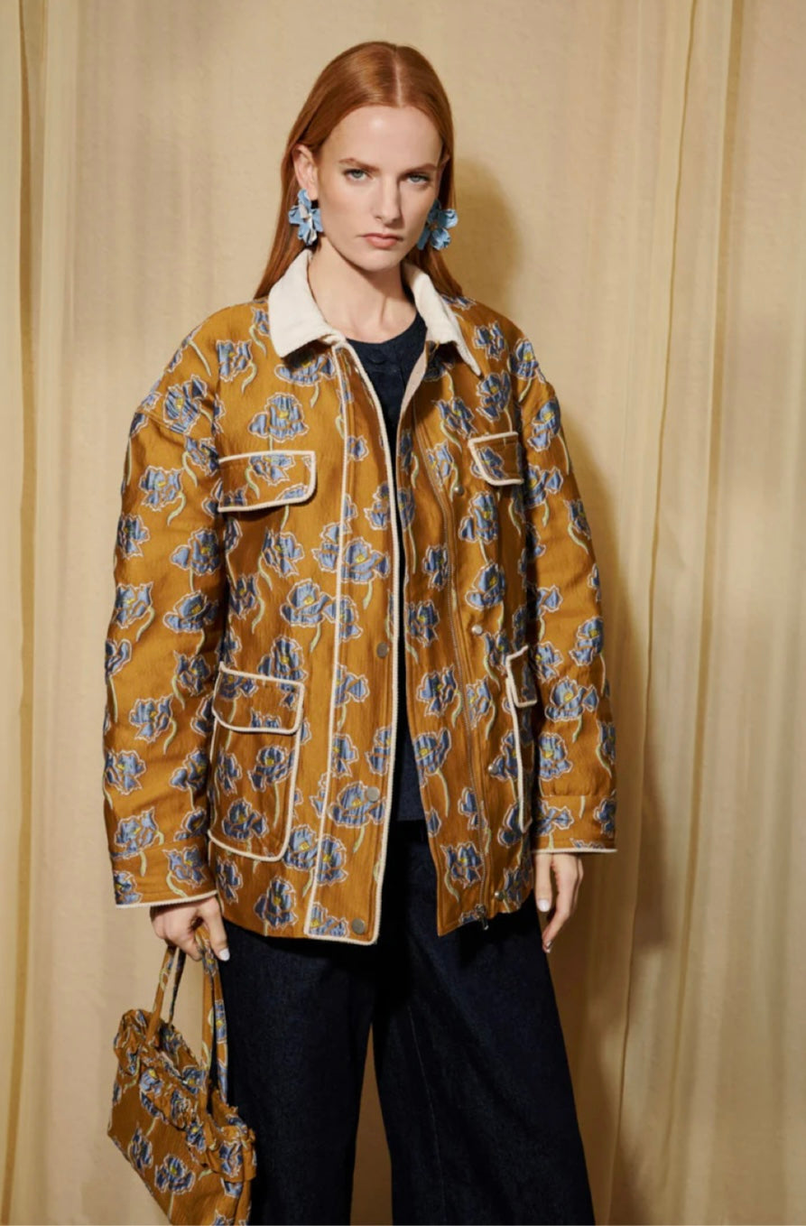 Honey jacquard jacket