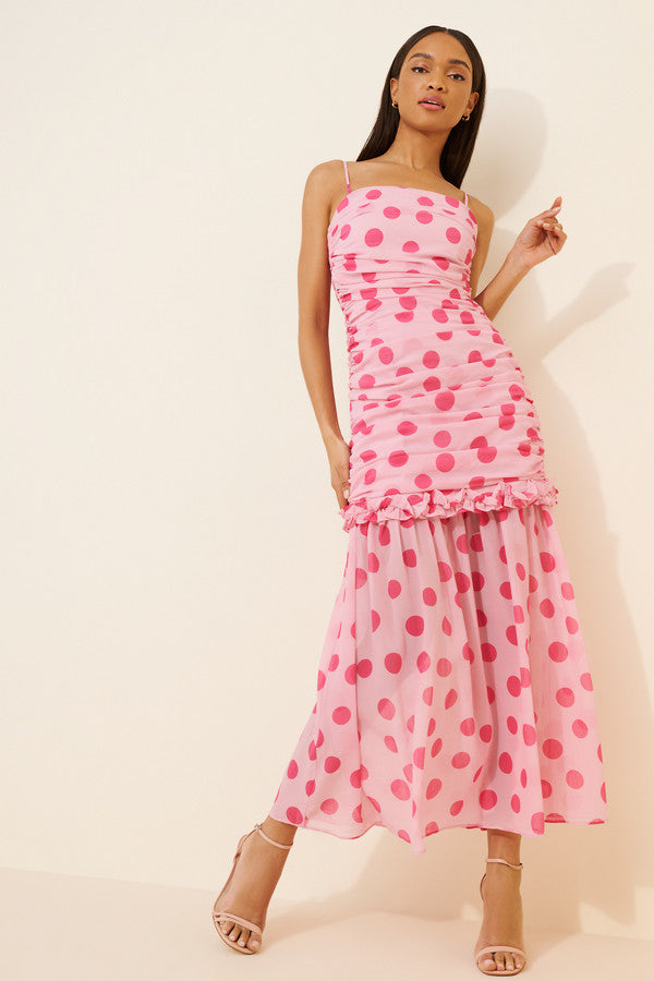 Sola polka dot dress