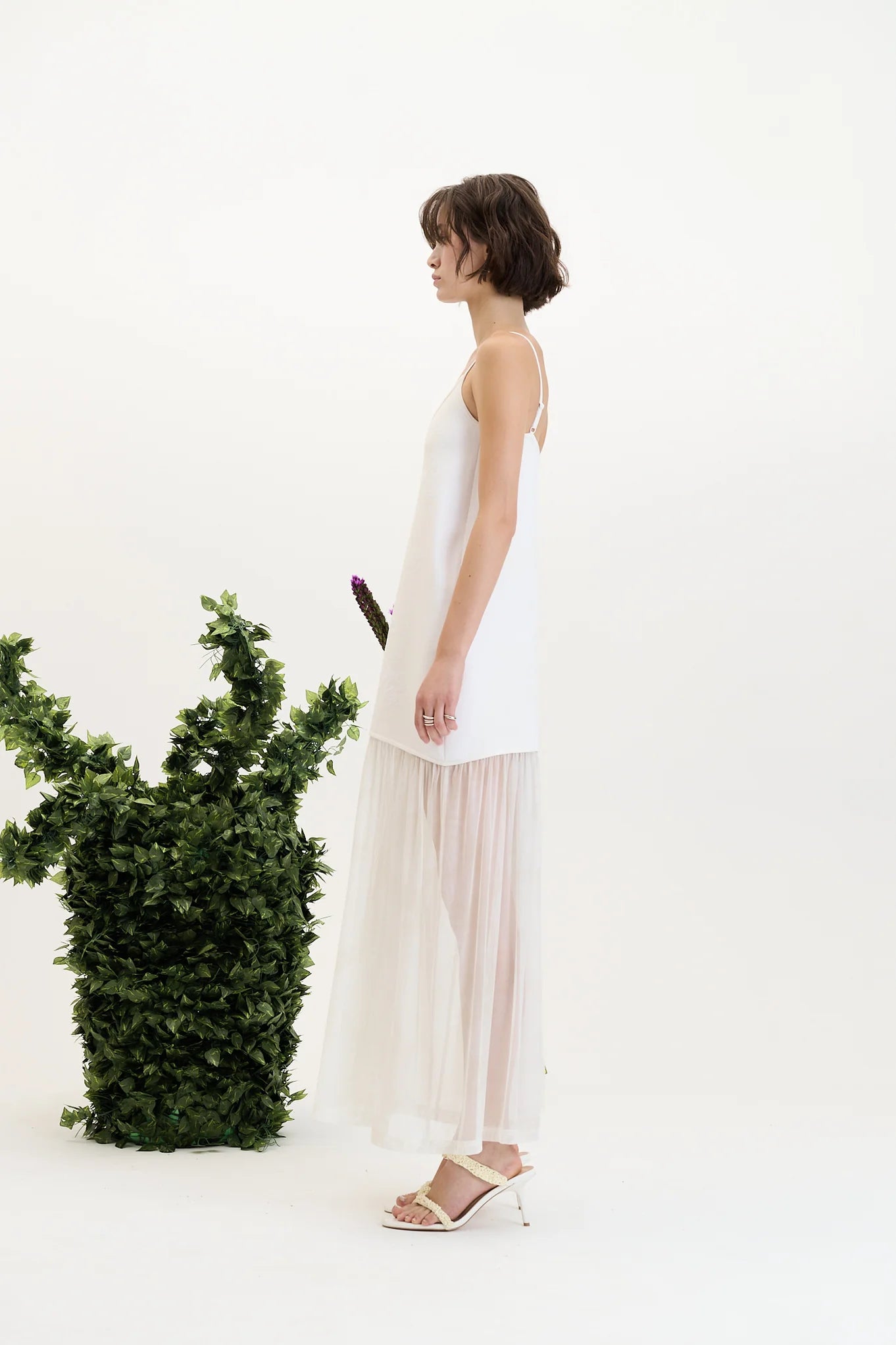 GINGER FLOWER PRINT TANK DRESS