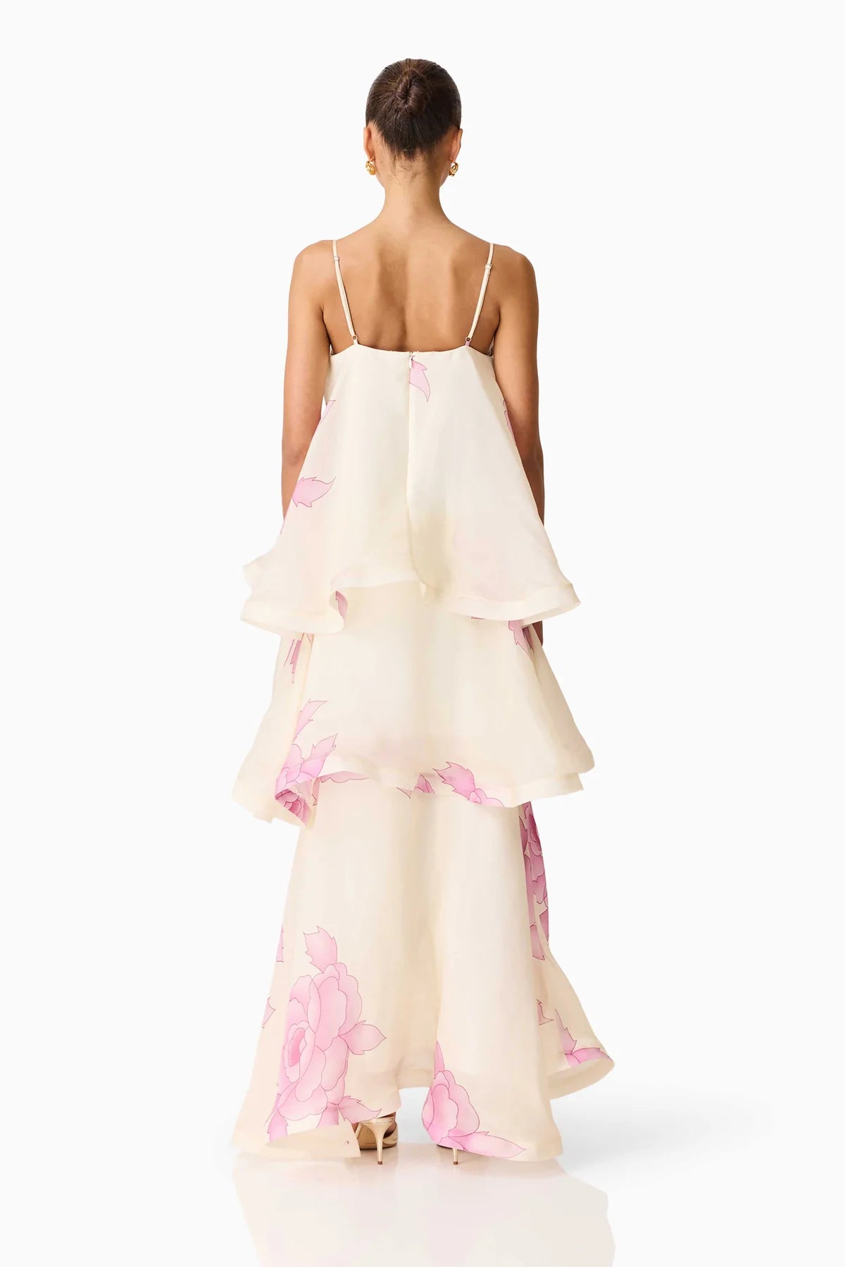 Rova tiered gown