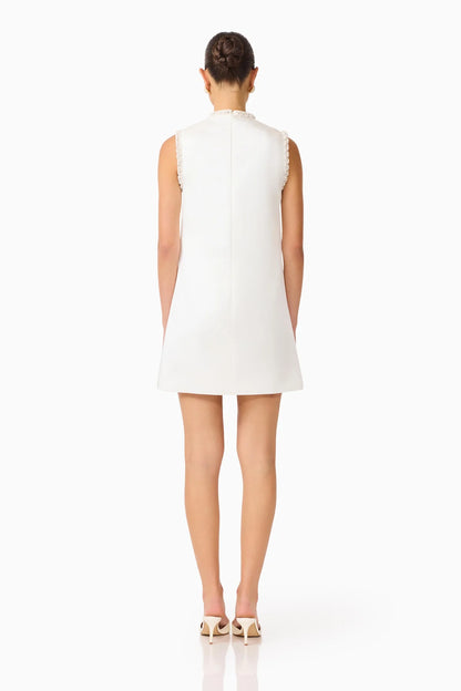 Espera white mini dress