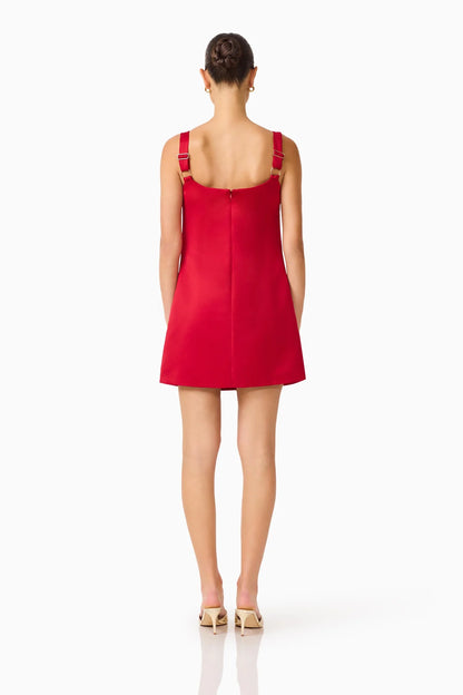 Lucette red dress