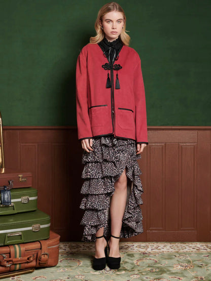 Leroy red jacket