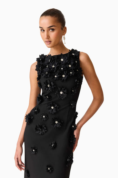 Dali floral gown