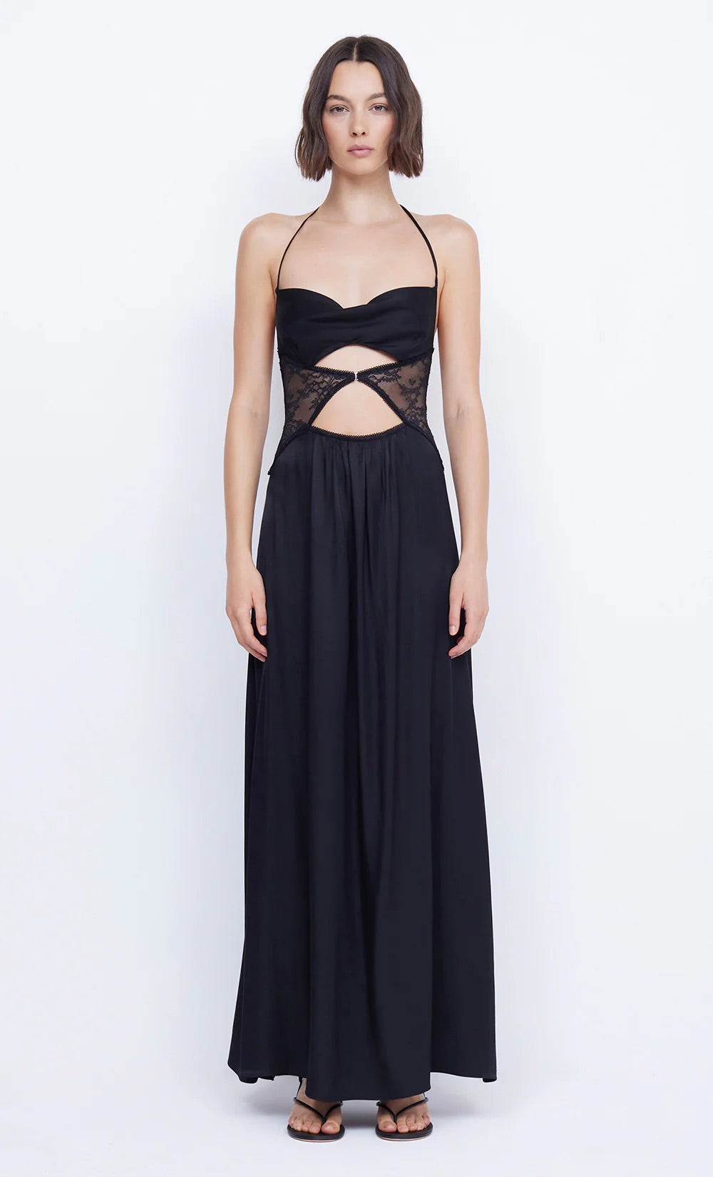 Santal halter maxi dress