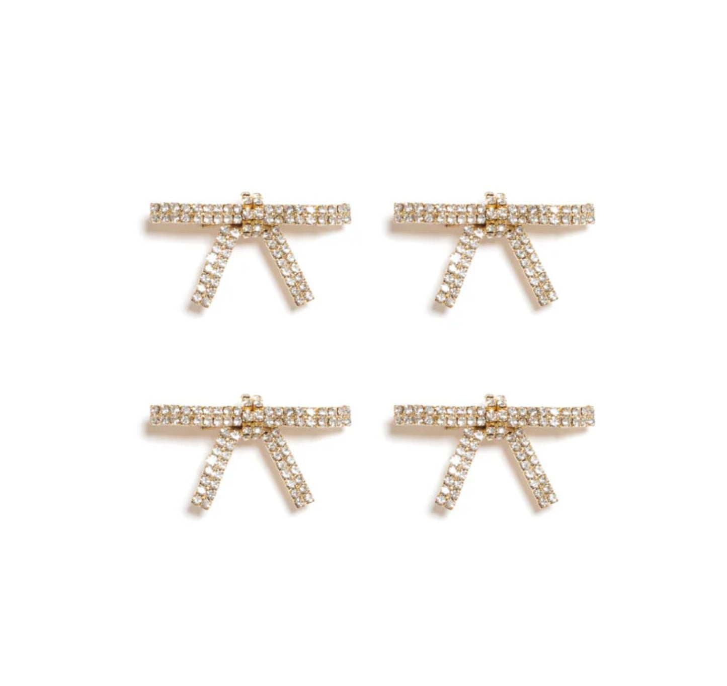 Ornate bow clips