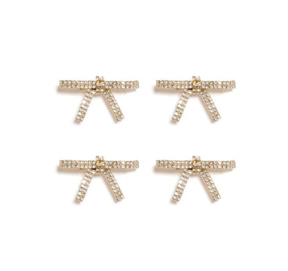 Ornate bow clips