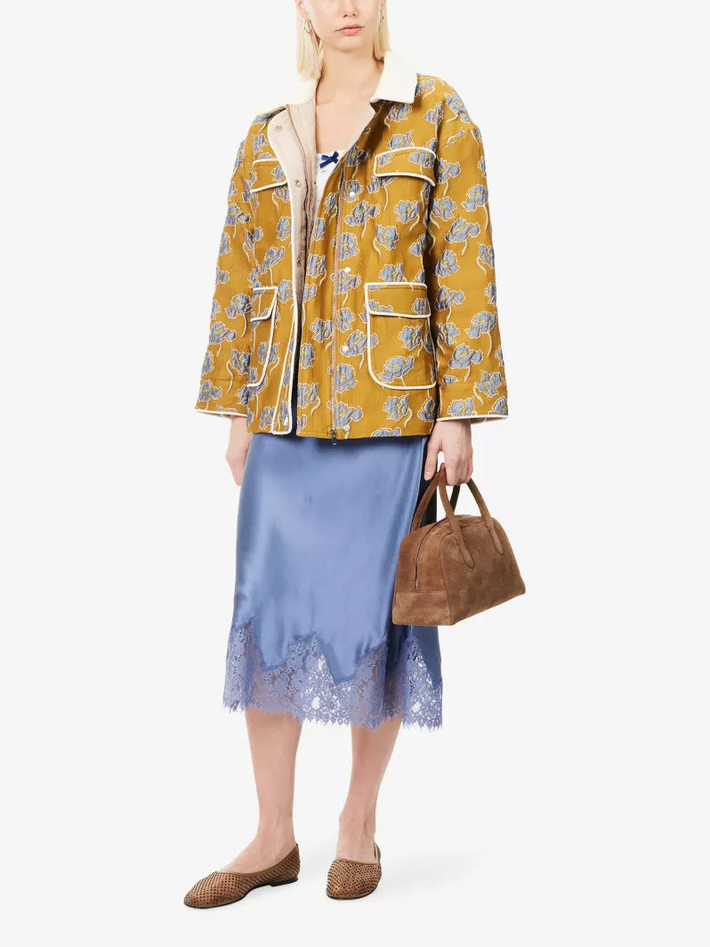 Honey jacquard jacket