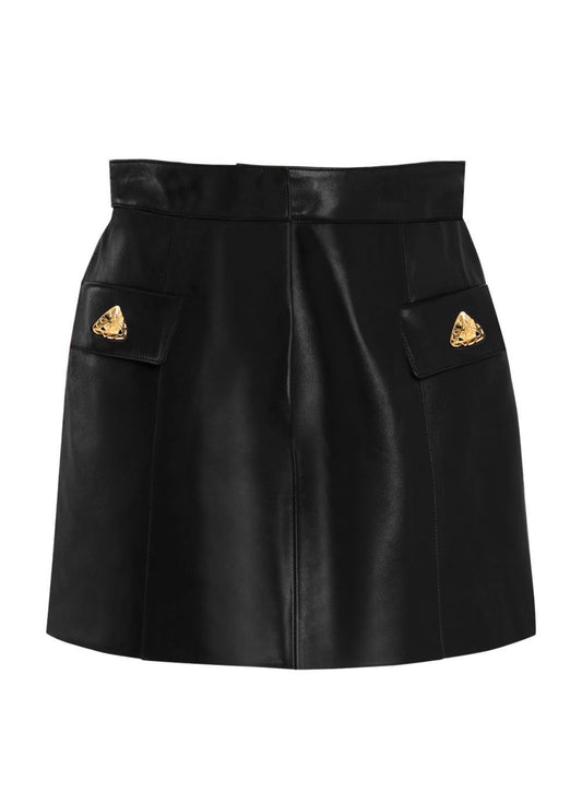 Black serpent skirt