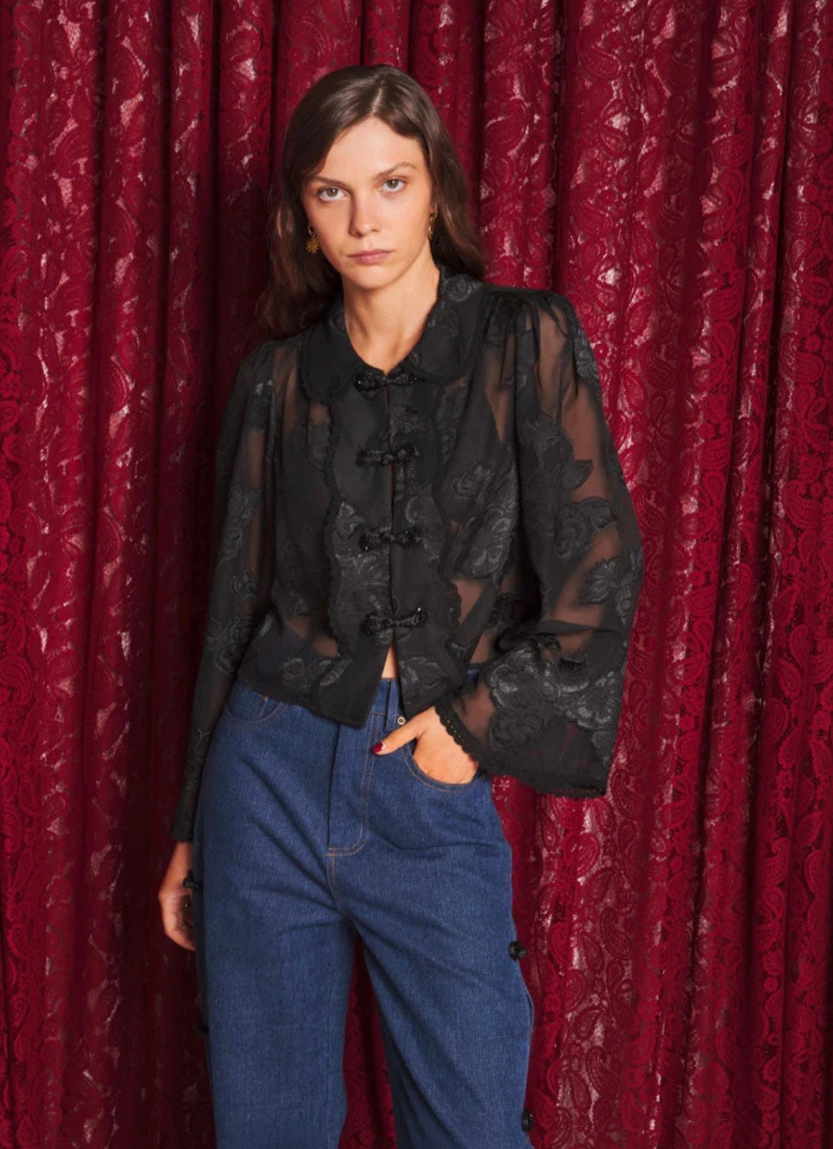 Celeste floral top