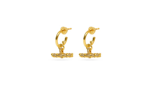 T-bar earrings
