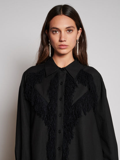 Georgie fringe shirt