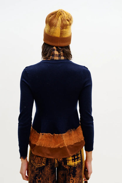 GWENDA NEEDLE PUNCH CARDIGAN