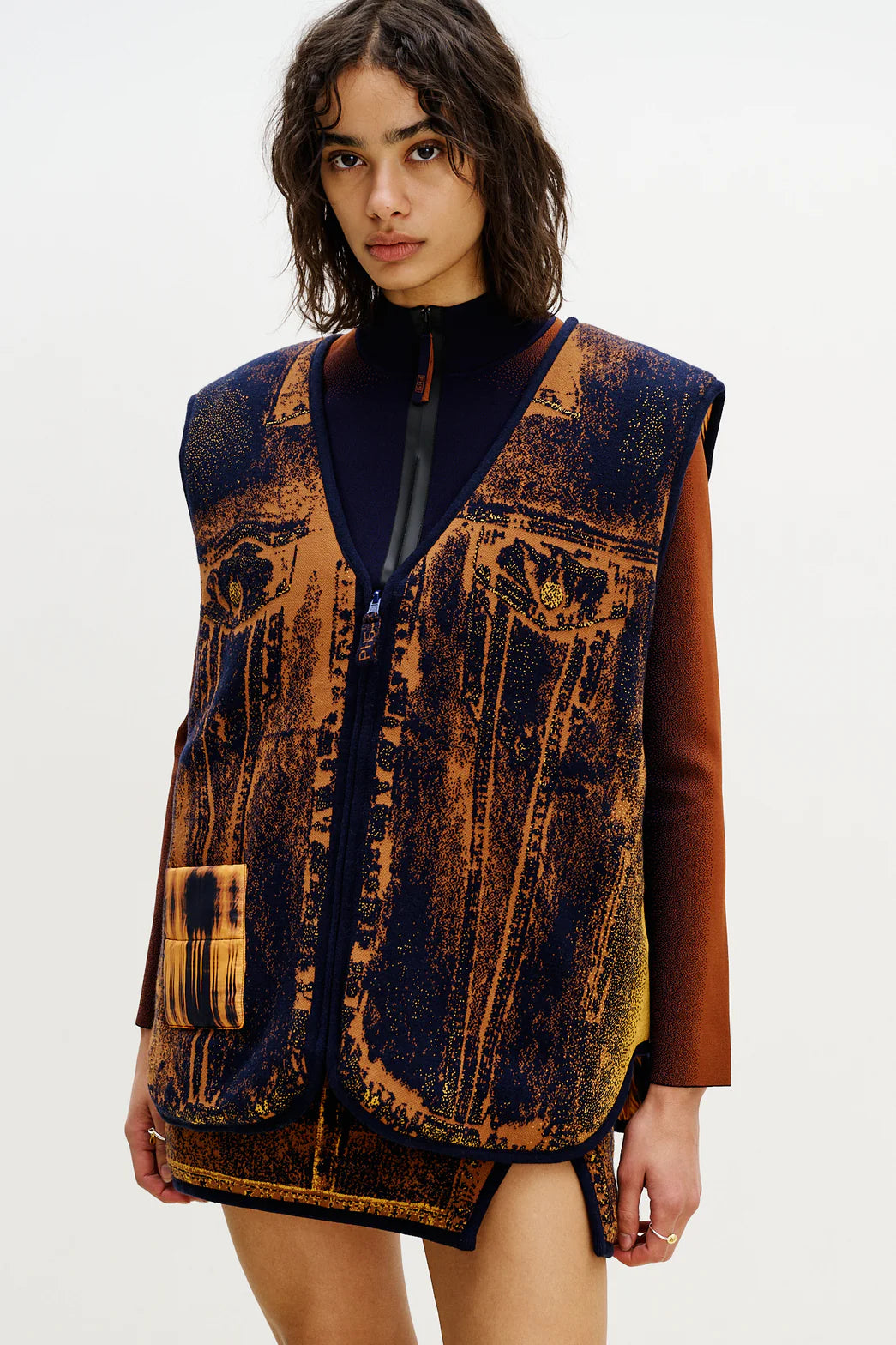 AVRIL REVERSIBLE QUILTED VEST