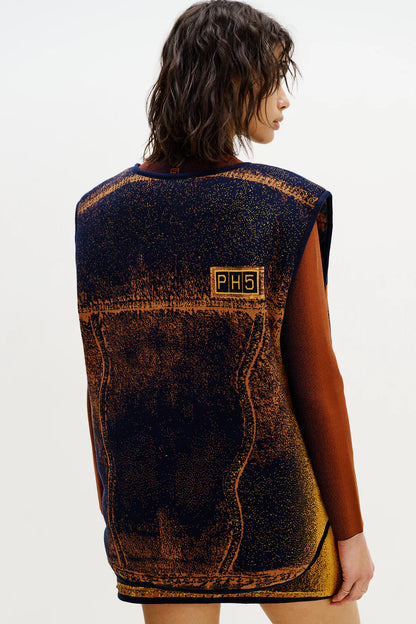 AVRIL REVERSIBLE QUILTED VEST