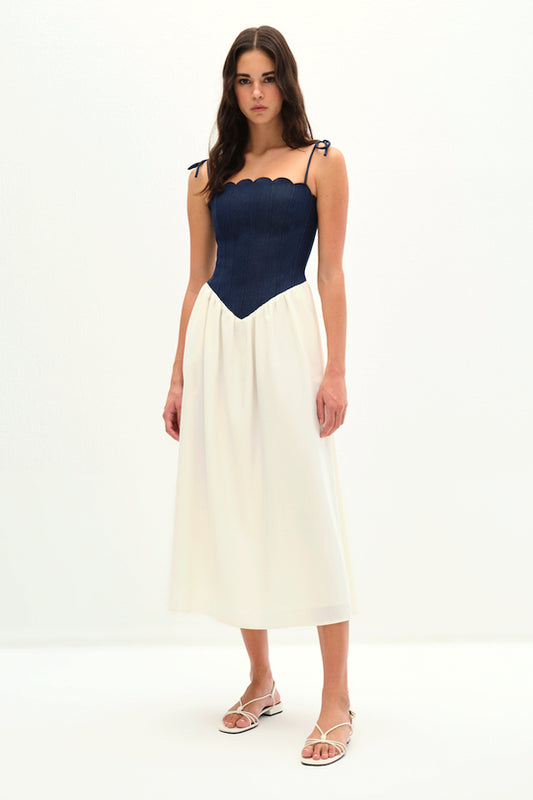 Maree denim dress