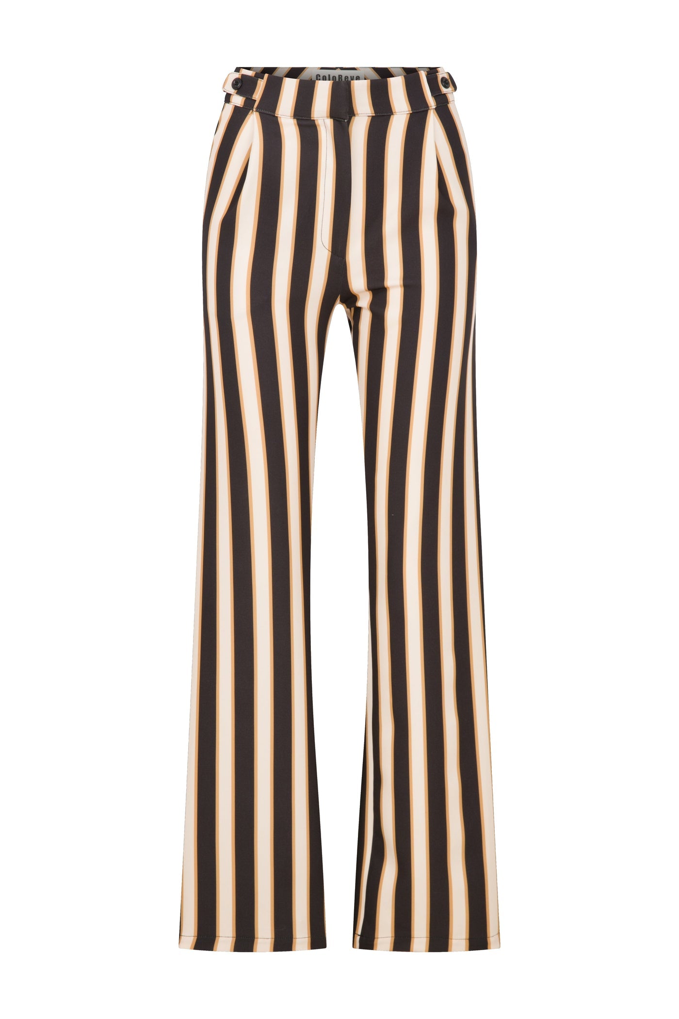 Brown striped pants