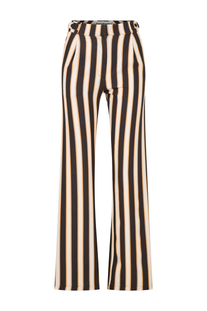 Brown striped pants
